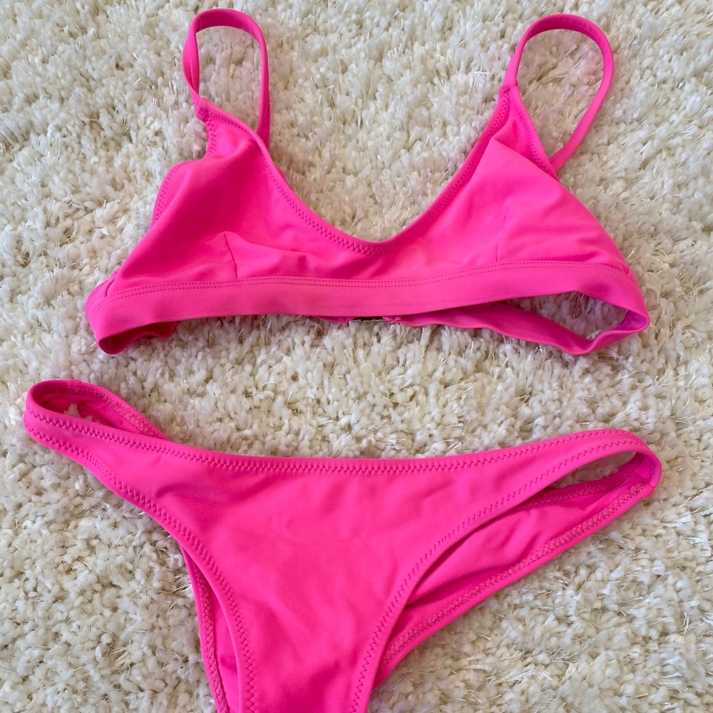 White fox bikini